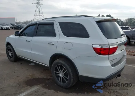 2013 Dodge Durango Crew из США, поврежденный, VIN 1C4RDJDG2DC692243